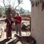 Twin Goats and Village Woman & our star