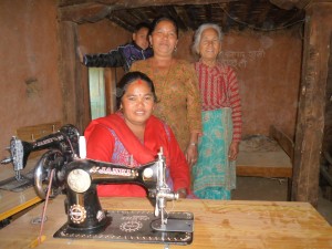 Palonchok sewing cooperative begun